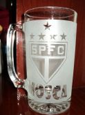 Caneca para chopp jateada e personalizada